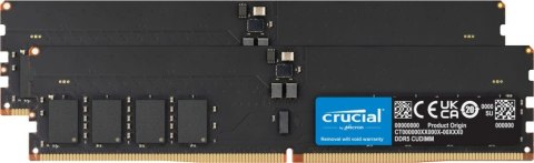 Crucial Pamięć DDR5 32GB 6400MHz CL52 CUDIMM szybka RAM