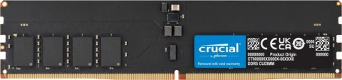 Pamięć Crucial DDR5 64GB 6400 CL52 CUDIMM szybka wydajność