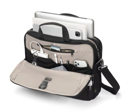 Torba DICOTA TOP TRAVELLER 12-14 cali czarna z ochroną notebooka