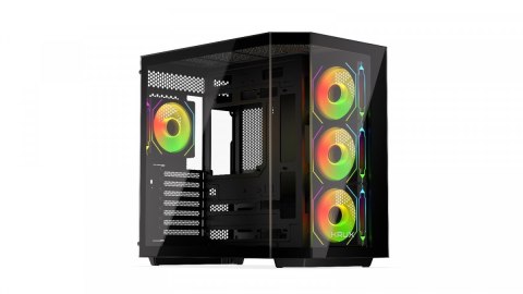 Krux Empero obudowa Midi Tower z podświetleniem ARGB i szkłem hartowanym