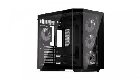 Krux Empero obudowa Midi Tower z podświetleniem ARGB i szkłem hartowanym