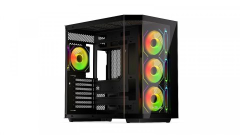 Krux Empero obudowa Midi Tower z podświetleniem ARGB i szkłem hartowanym
