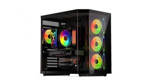Krux Empero obudowa Midi Tower z podświetleniem ARGB i szkłem hartowanym