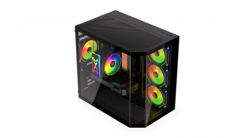 Krux Empero obudowa Midi Tower z podświetleniem ARGB i szkłem hartowanym