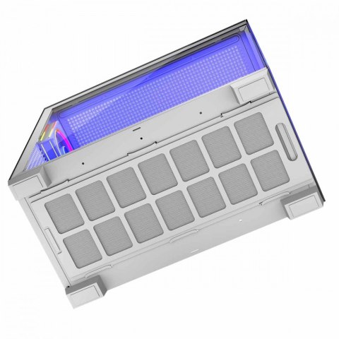 Obudowa MODECOM Volcano Stellar 5F ARGB Biała Midi Tower z wentylatorami