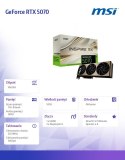 Karta graficzna MSI GeForce RTX 5070 12G INSPIRE 3X OC wydajna do gier