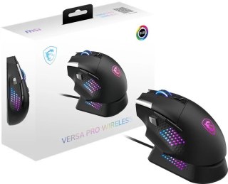 Mysz MSI Versa Pro W bezprzewodowa z Dock Pro gamingowa RGB