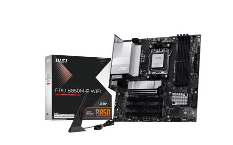 Płyta główna MSI PRO B850M-P WIFI AM5 DDR5 ATX z Wi-Fi 7