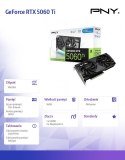 Karta graficzna PNY GeForce RTX 5060 Ti 16GB OC DDR7 z aktywnym chłodzeniem