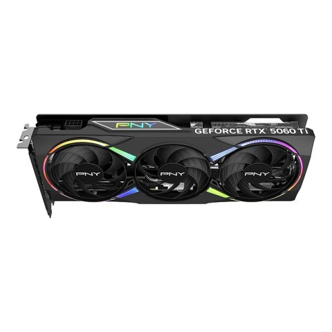Karta graficzna PNY GeForce RTX 5060 Ti 16GB z RGB wydajna do gier