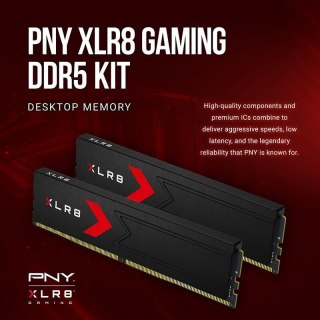 PNY Pamięć DDR5 64GB 6000MHz C30 Gaming z radiatorem