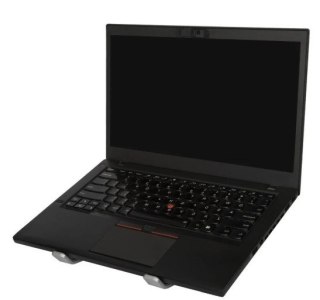 Targus przenośna ergonomiczna podstawka pod laptopa srebrna lekka