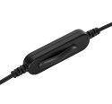Słuchawki Targus Stereo Headset czarne z redukcją szumów