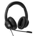 Słuchawki Targus Stereo Headset czarne z redukcją szumów