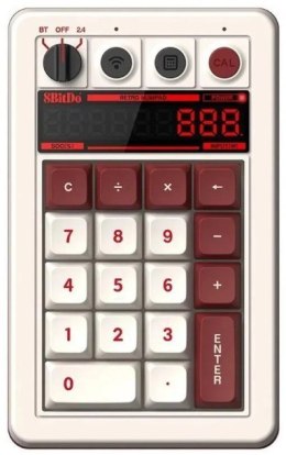 Klawiatura numeryczna 8BitDo Mechanical Numpad Fami Ed Bluetooth retro