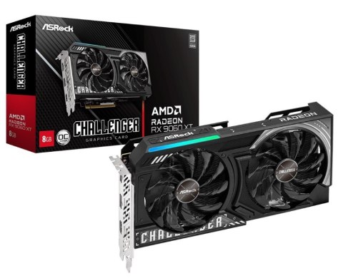 ASRock Karta graficzna RX 9060 XT Challenger 8GB GDDR6 wydajna