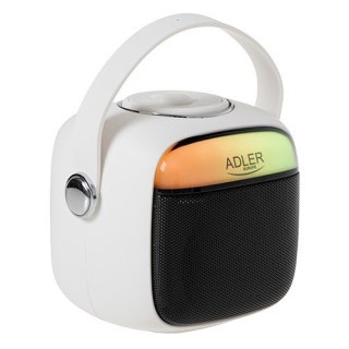 Głośnik karaoke Adler AD1199W z mikrofonem bluetooth 8h czasu pracy