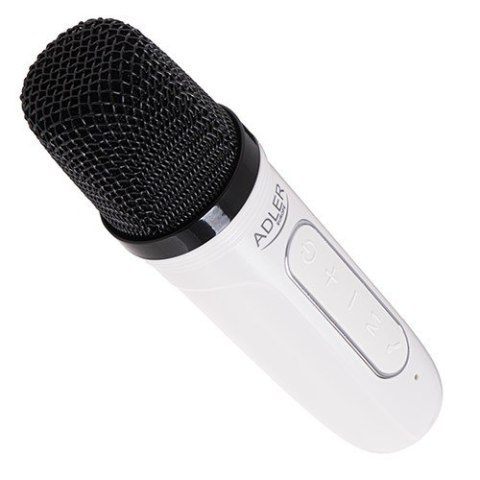 Głośnik karaoke Adler AD1199W z mikrofonem bluetooth 8h czasu pracy