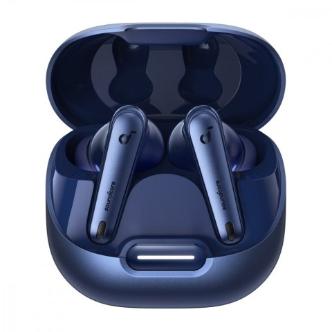 Anker Słuchawki bezprzewodowe Liberty 4 NC niebieskie z redukcją hałasu