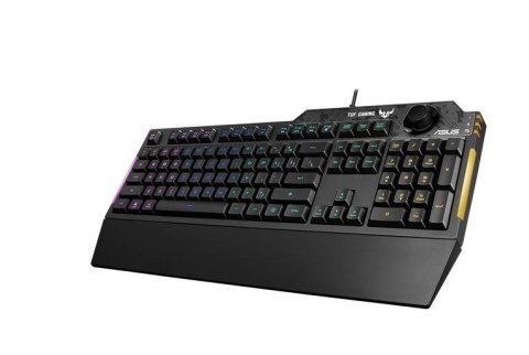 Asus Klawiatura TUF Gaiming K1 RGB lighting/USB/black