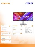 Monitor Asus PA34VCNV 34 cale zakrzywiony IPS 100% sRGB