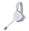 Słuchawki Asus ROG Delta II Wireless 2.4GHz BT 3.5 białe gamingowe