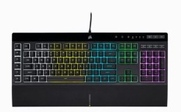 Klawiatura gamingowa Corsair K55 RGB PRO podświetlana IP42 z makrami
