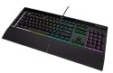 Klawiatura gamingowa Corsair K55 RGB PRO podświetlana IP42 z makrami