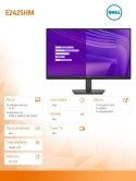 Monitor Dell E2425HM 23.8 FHD 100Hz VA LED z HDMI i DP