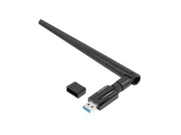 Lanberg Karta sieciowa Wifi USB 3.0 AC1200 zewnętrzna antena szybka
