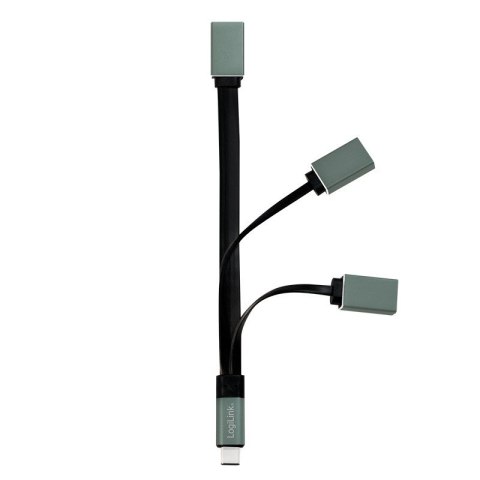 Hub USB-C 3.1 LogiLink 3 porty pasywny z szybkim transferem