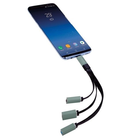 Hub USB-C 3.1 LogiLink 3 porty pasywny z szybkim transferem