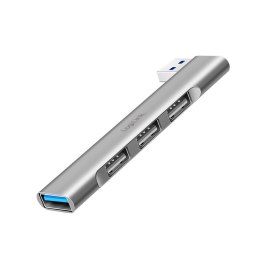LogiLink HUB USB-A 4 portowy aluminiowy 3.0 elegancki