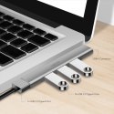 LogiLink HUB USB-A 4 portowy aluminiowy 3.0 elegancki