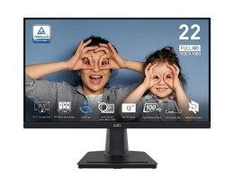 Monitor MSI PRO MP225 21.5 FHD ergonomiczny 100Hz czarny