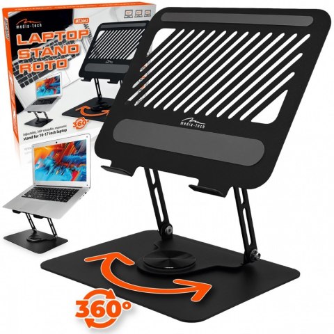 Media-Tech LAPTOP STAND ROTO ergonomiczna podstawka pod laptopa 10-17