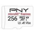 Karta pamięci PNY microSD Express 256GB ultra szybka UHS-I z wysoką wydajnością