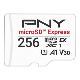 Karta pamięci PNY microSD Express 256GB ultra szybka UHS-I z wysoką wydajnością