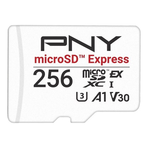 Karta pamięci PNY microSD Express 256GB ultra szybka UHS-I z wysoką wydajnością