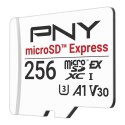 Karta pamięci PNY microSD Express 256GB ultra szybka UHS-I z wysoką wydajnością