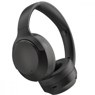 Słuchawki Audeeo Melovibe EX Black bezprzewodowe z ANC i Bluetooth 5.3
