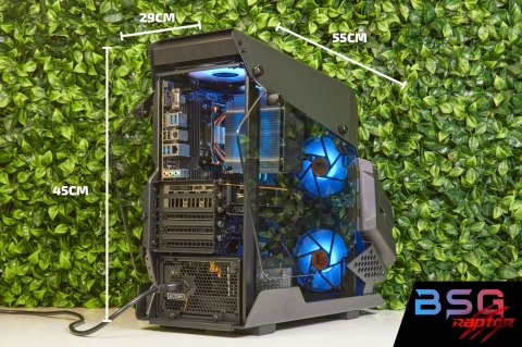 BSG Raptor V15 AMD Ryzen 5 AMD Radeon RX 7600 32GB DDR4 1000GB SSD Windows 11 Pro