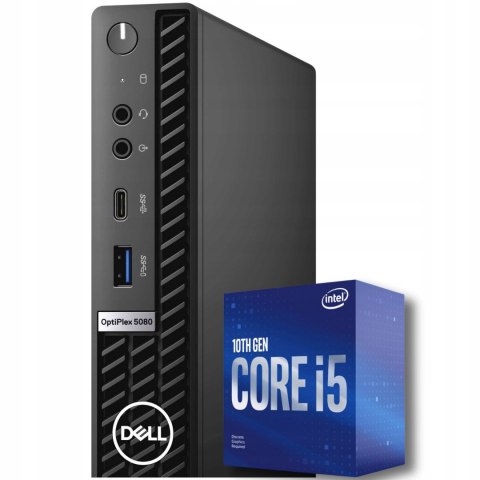 Dell Optiplex 5080 Tiny Intel Core i5 16GB DDR4 1000GB SSD Windows 11 Pro