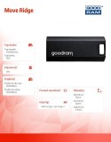 GOODRAM Dysk zewnętrzny SSD Move Ridge 1TB 2000MB/s lekki aluminiowy