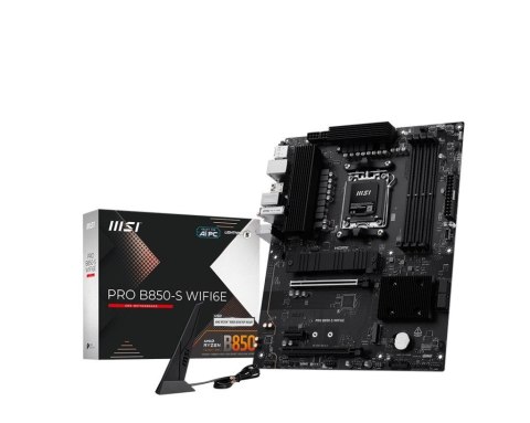 MSI PRO B850-S WIFI6E AM5 4DDR5 ATX wydajna płyta główna