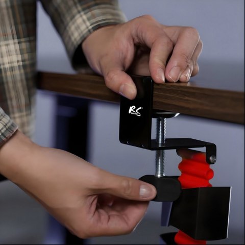 Organizer kabli Maclean Nano RS125 1345mm czarno czerwony regulowany