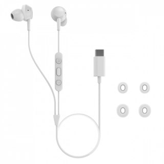 Słuchawki Philips TAE5008WT/00 dokanałowe z mikrofonem mocny bas
