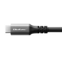 Qoltec Kabel USB4 Ultra-Fast 1m 240W Thunderbolt 3/4 40Gb/s 4K Czarny