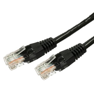 Kabel TB Patchcord miedziany kat.6A RJ45 UTP 2m czarny sieciowy
