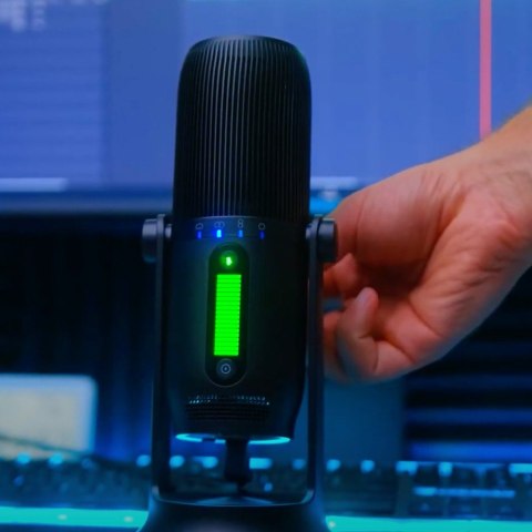 Mikrofon Thronmax Mdrill One Ghost RGB 96kHz biurkowy USB